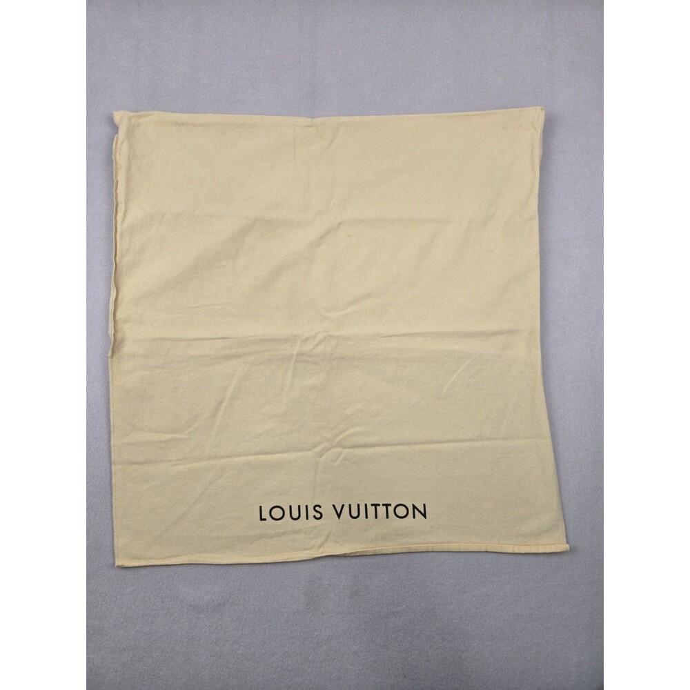 Authentic Louis Vuitton Dust Bag Sleeper Cover Beige Envelope Flap 22x22 Storage